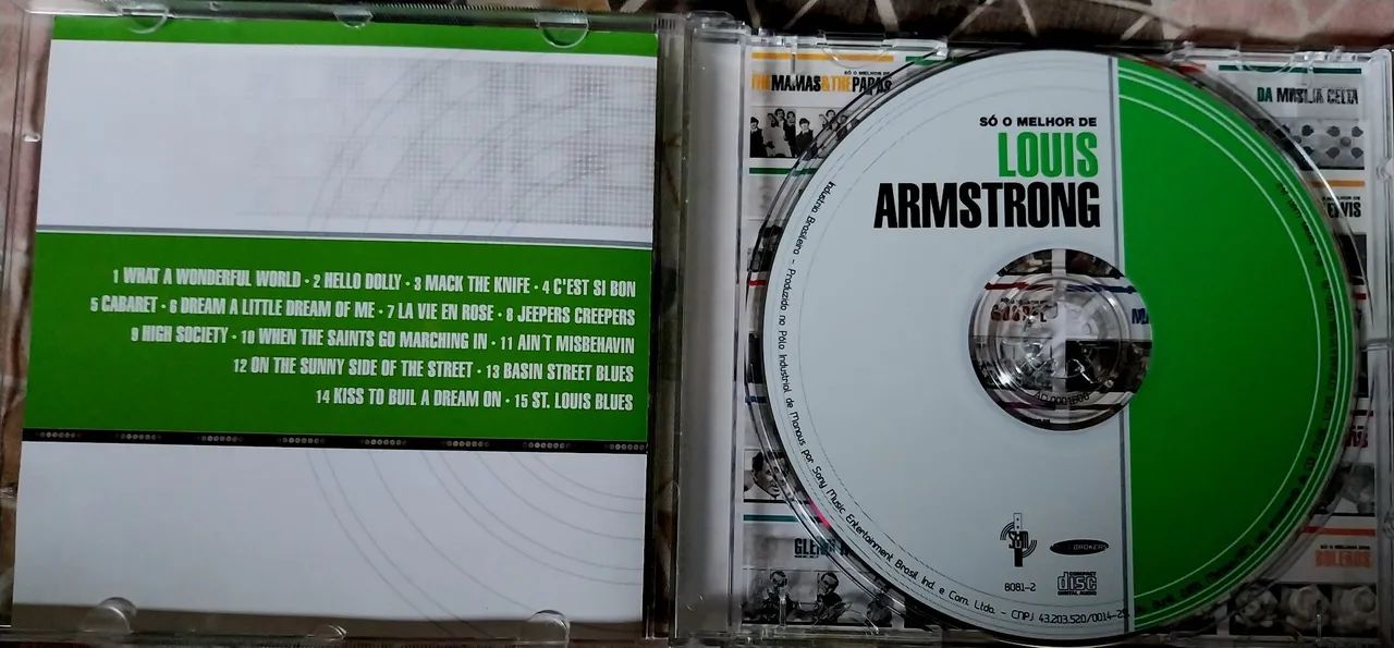 Cd Louis Armstrong-Só o melhor - Foto 3