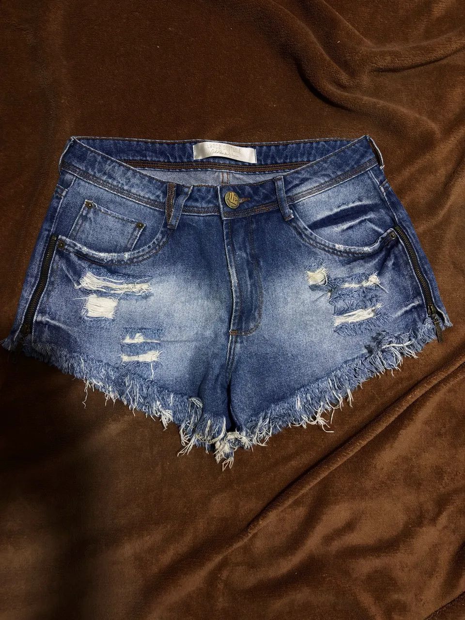 Short Jeans Lança Perfume - Tam: 38