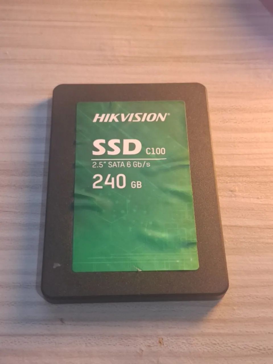 SSD 240GB SATA 3 Hikvision C100 2.5" (Para PC e Notebook)