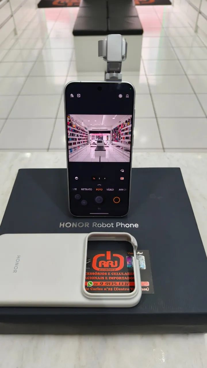 HONOR Robot Phone 1TB CN版 Honor Robot Phone 16GB 1TB Gimbal de titânio - Celulares e