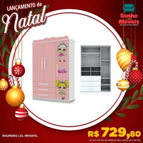 Apenas 729r$ roupeiro lol infantil venha conferir