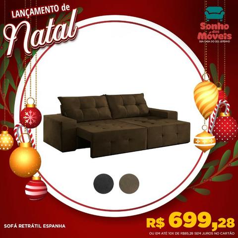 Apenas 699r$ sofá retrátil espanha aproveite no natal dos sonhos