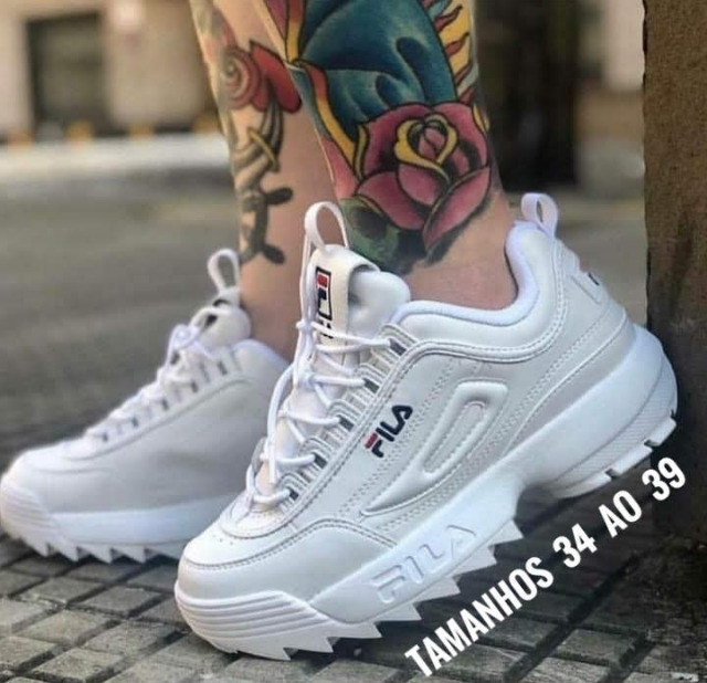 novo sapato fila