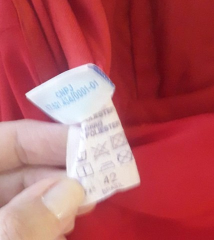 Vestido de Festa  - Vermelho bordado - Foto 3