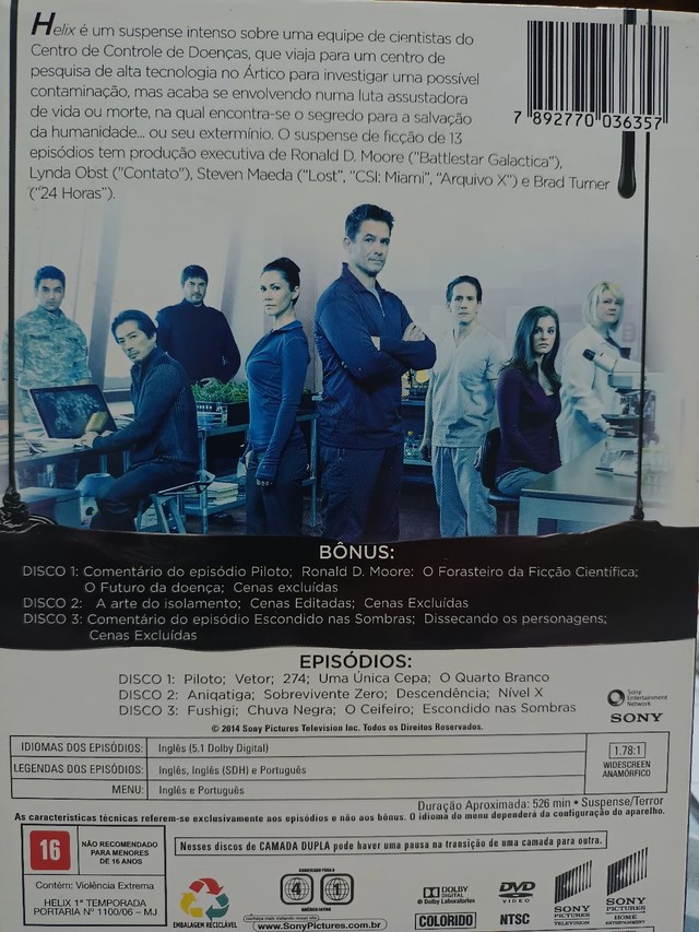 Vendo série primeira temporada de HELIX - Foto 3