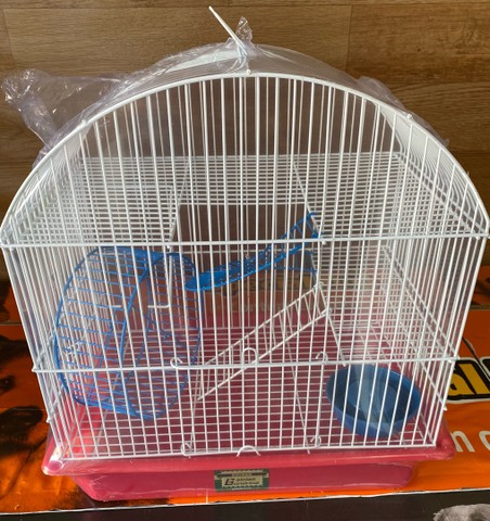 Gaiola para Hamster Três Andares com Rodinhas - Foto 3
