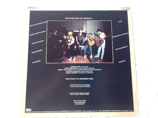  Marcelo Nova Blackout Disco De Vinil 1991  - Foto 2