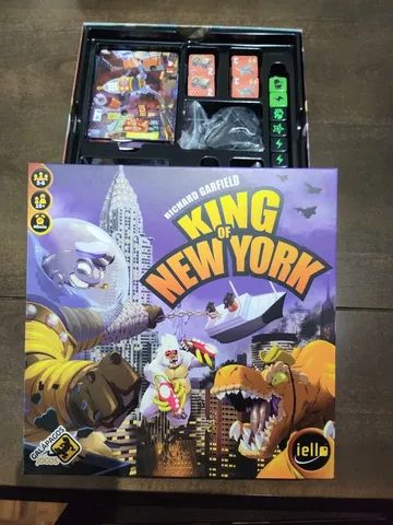 King of New York - Jogo de Tabuleiro - Galápagos Jogos (em português)