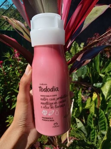 Hidratante corporal tododia Framboesa e Pimenta Rosa natura promoção -  Beleza e saúde - Farias Brito, Fortaleza 1162126175 | OLX