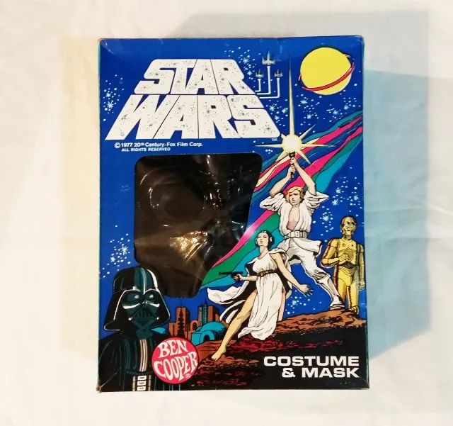 Fantasia Darth Vader, anos 70 da Ben Copper. Ano 1977.