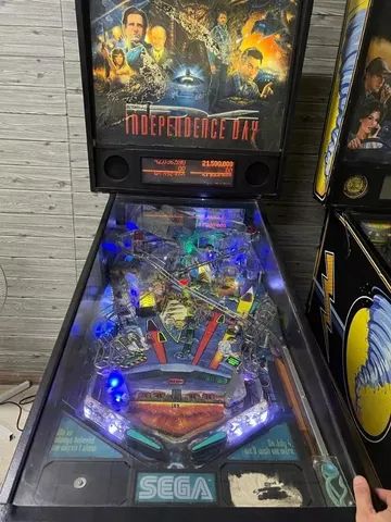 Maquina de Fliperama Pinball – Mega Power Games