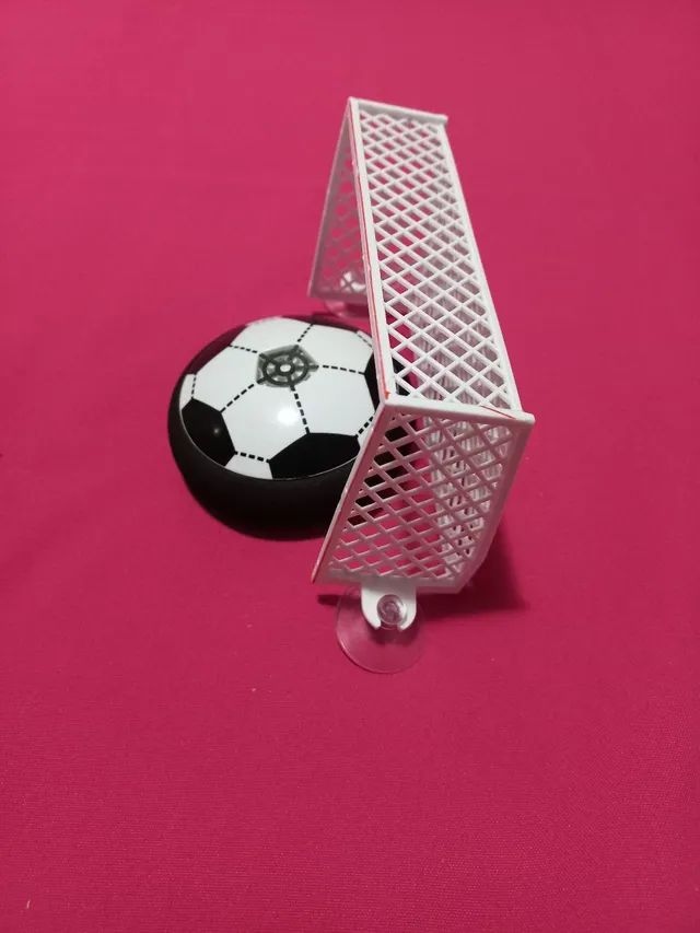 <br>Jogo de Futebol de Mesa Flutuante - Flat Ball Air Soccer -Produto Novo - Foto 4