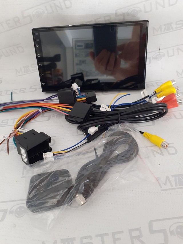 Multimídia. Hi-tech HT-7023CA. Com: gps, usb, carpley e android auto. - Foto 3