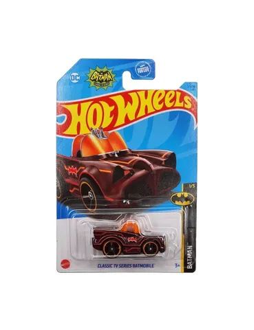 Carrinho Hot Wheels Classic TV Series Batmobile / HKG97 - Mattel