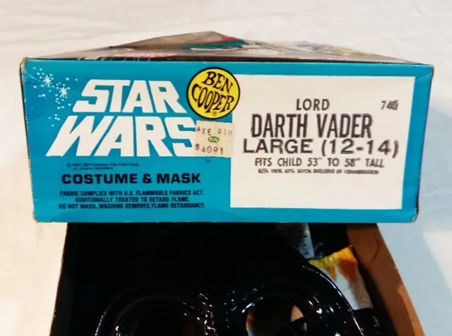 Fantasia Darth Vader, anos 70 da Ben Copper. Ano 1977. - Foto 4