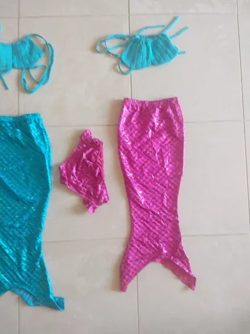 Fantasia Sereia, Roupa Infantil para Menina Fantasia Sereia Usado 90140269