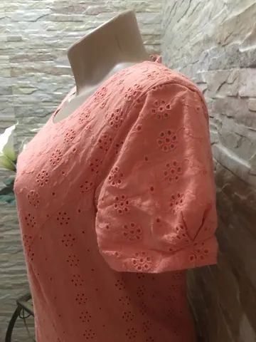 Vestido Midi em Tecido Laise - Foto 4