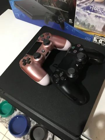 Ps4 Slim - Dois controles - 1 jogo - Videogames - Setor Campinas, Goiânia  1256806130