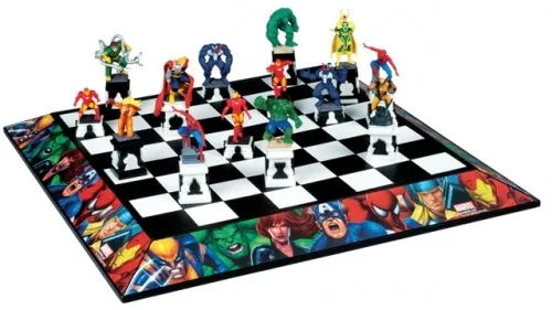 Jogo de Xadrez - Marvel Collector'S Set - Marvel - Marvel - Compra filmes e  DVD na