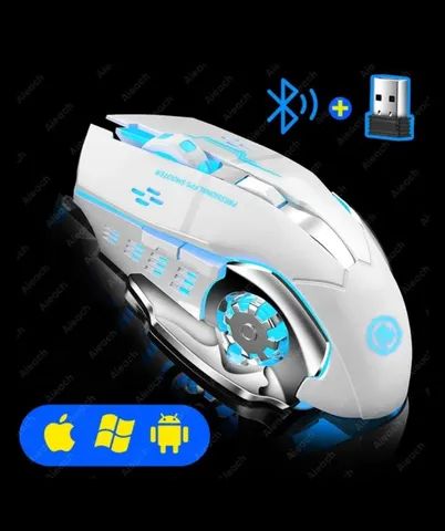 Mouse sem fio wireless Bluetooth