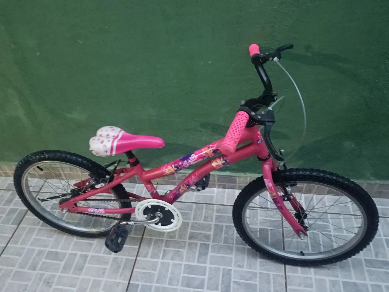 Bicicleta Infantil Rosa aro 20  - Foto 2