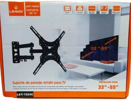 Suporte Bi-Articulado para tv até 55  polegadas - Foto 2