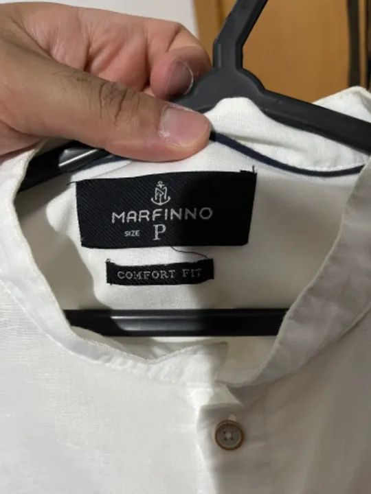 Camisa gola padre - Marfinno - Foto 3