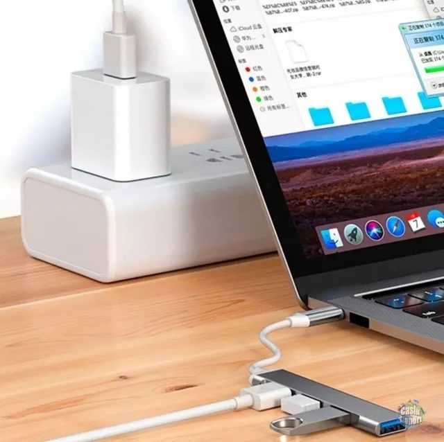 Hub tipo C com 4 portas Usb - Foto 4
