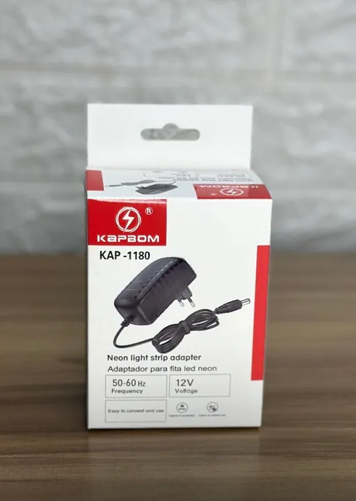 Fonte De Alimentação Para Fita Led 12v 3a Kapbom