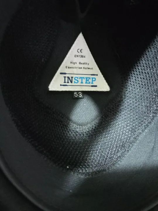 Capacete de equitação - Preto - usado - Foto 5