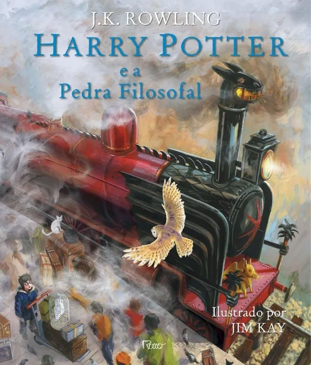 Livro Harry Potter e a Pedra Filosofal (Edição Ilustrada)
