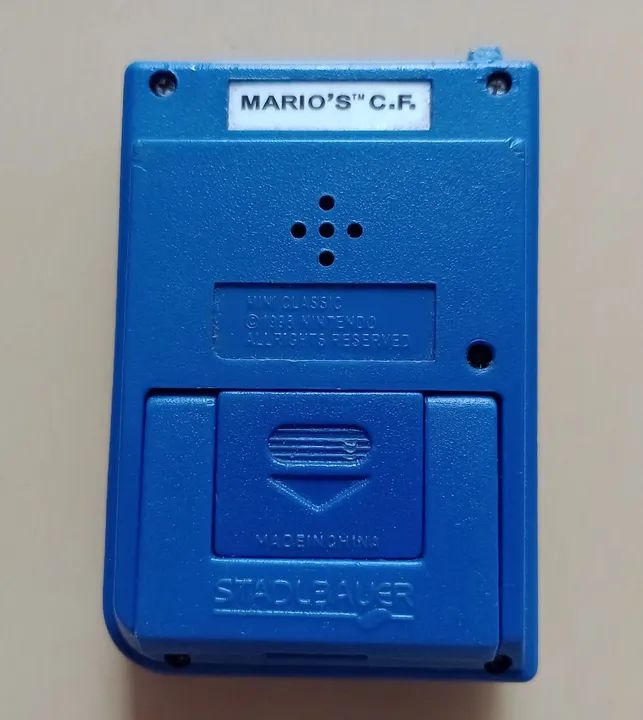Nintendo Game & Watch Mini Classic Mario's C.F  1998 - Foto 3