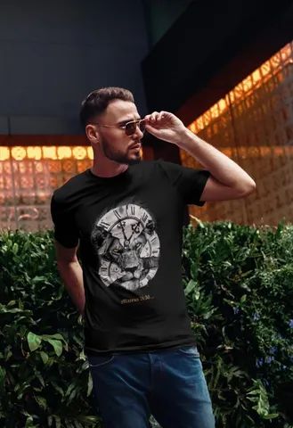 Camisas masculinas cristã diversas estampas - Foto 3