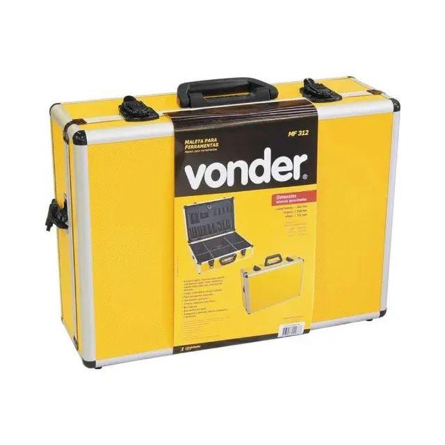 Maleta Para Ferramentas Profissional Amarela Mfv 312 Vonder - Foto 3