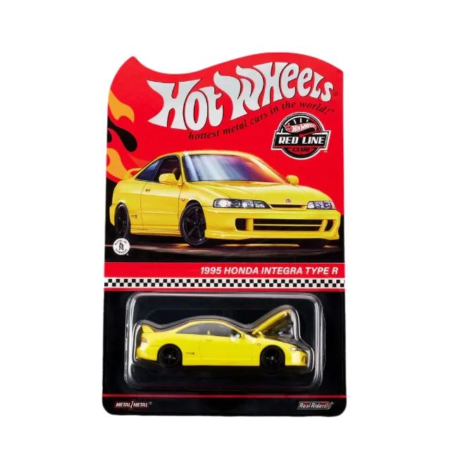 Hot Wheels Rlc 1995 Honda Integra Type R Amarelo