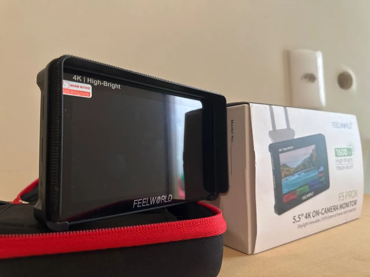 Monitor para Câmera 5.5'' 4K FEELWORLD F5 PROX