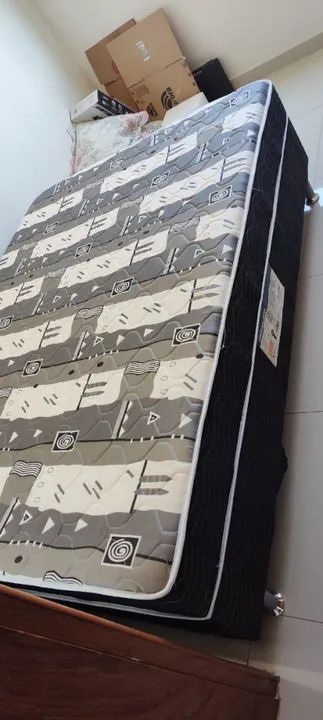 Cama de casal conjugada em excelente estado  - Foto 3