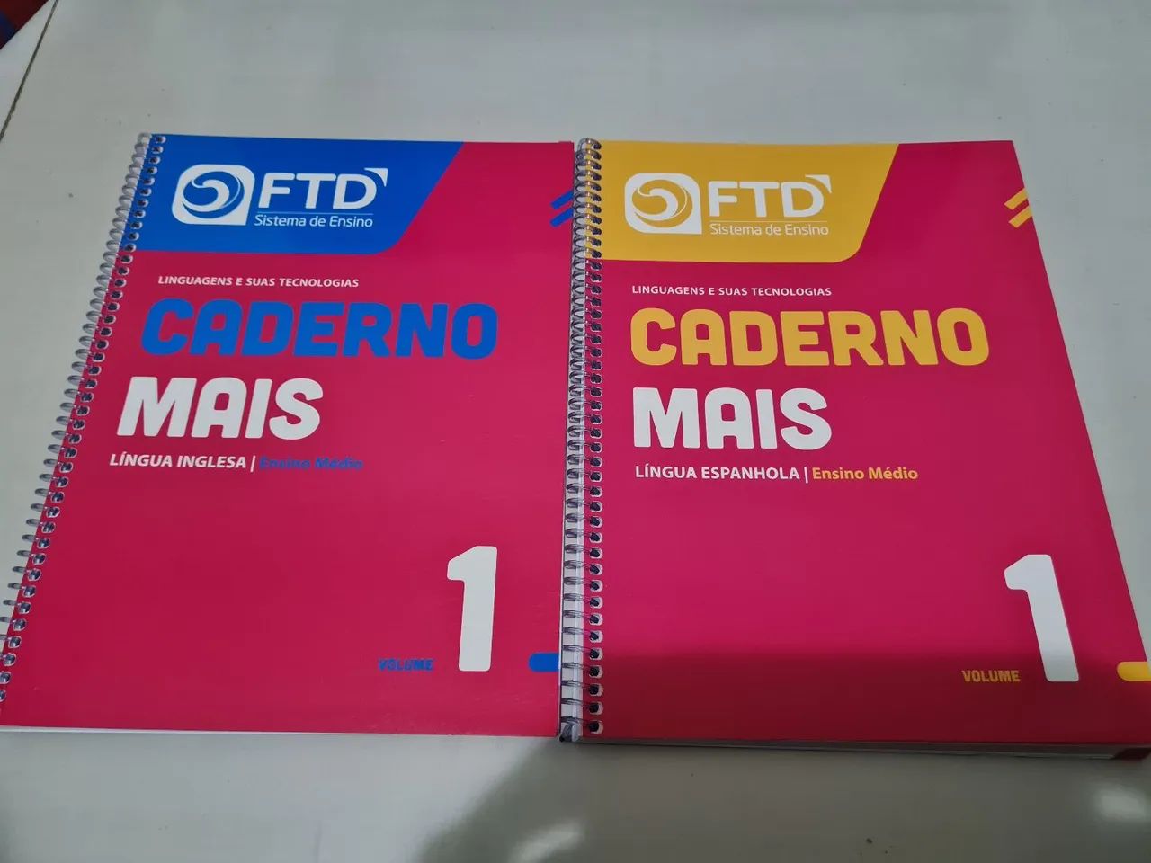 Cadernos de Exercícios FTD - Ensino Médio- Novos, questões de faculdades e concursos