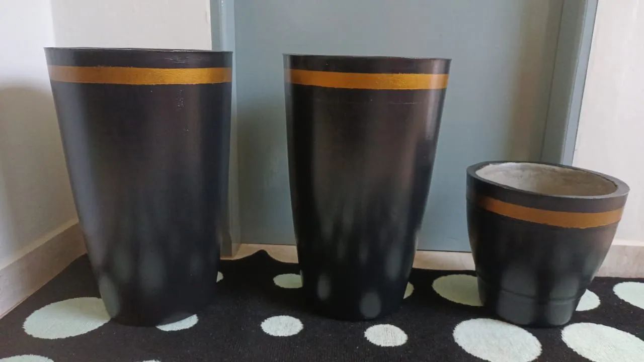 Vasos elegantes para plantas 