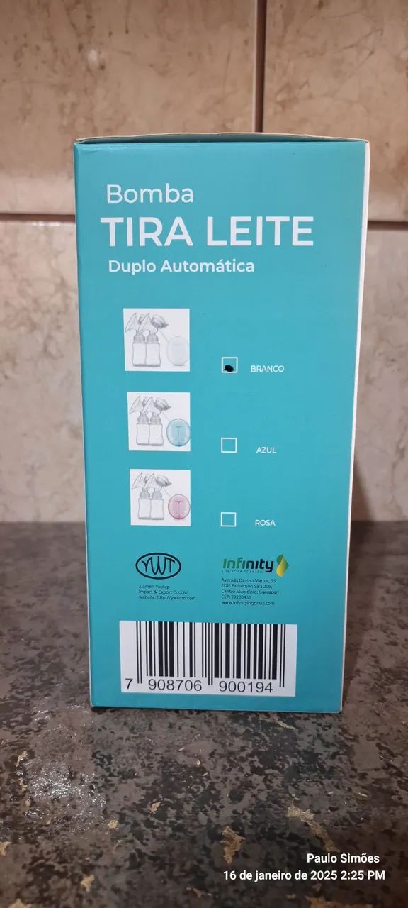 Bomba Tira Leite Dupla Automática Infinity - Foto 2