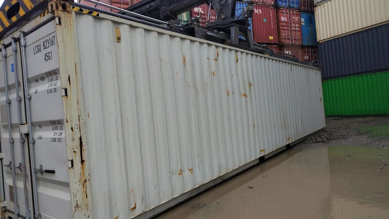 Containers Marítimo 40 e 20 pés Direto do Terminal  - Foto 2