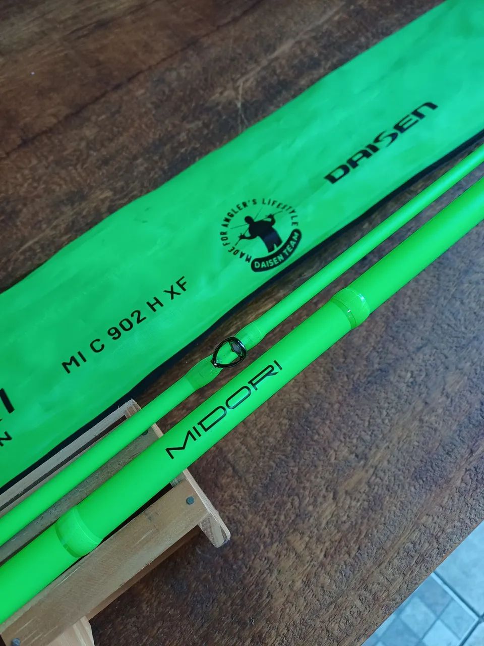 VARA DE PESCA DAISEN MIDORI 2.70 PARA CARRETILHA 