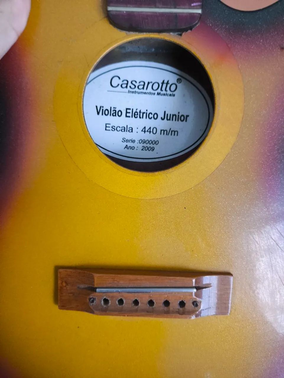 Violão Elétrico Júnior - Casarotto - Foto 3