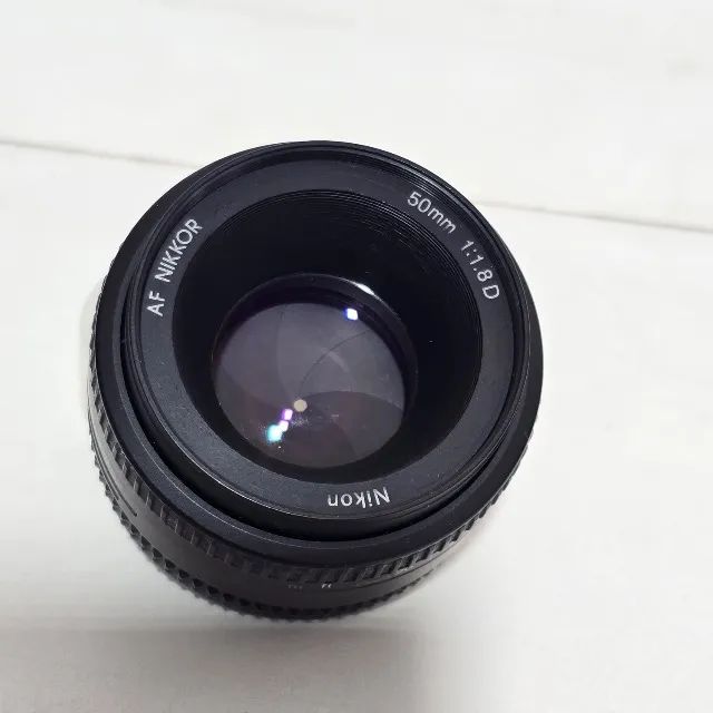 Lente Nikon 50mm 1.8 D - Foto 2