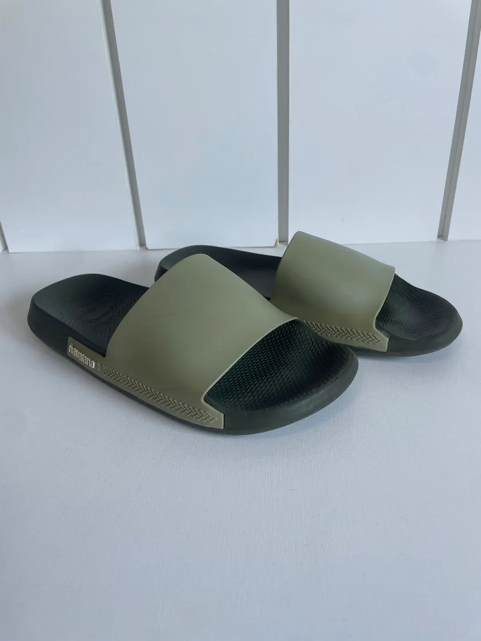 Chinelo Slide Havaianas Verde