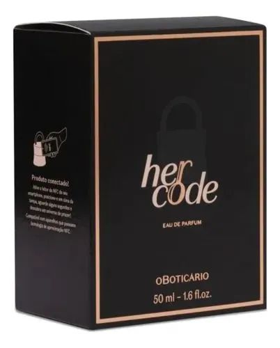 Her Code O Boticário - Perfume Feminino Amadeirado Frutado - Foto 4