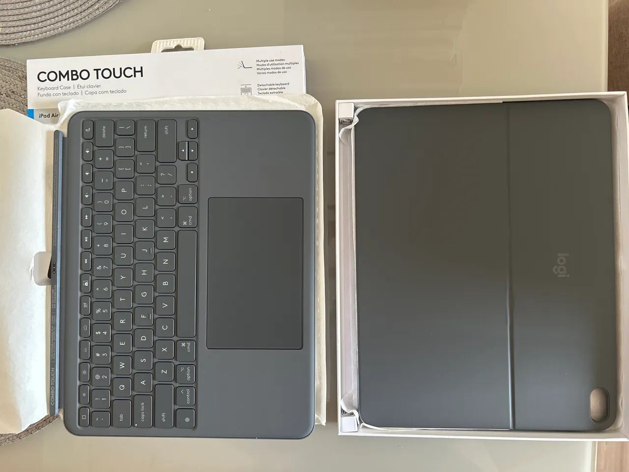 Logitech Combo Touch iPad Air 13 M2 - Tablets e E-Readers