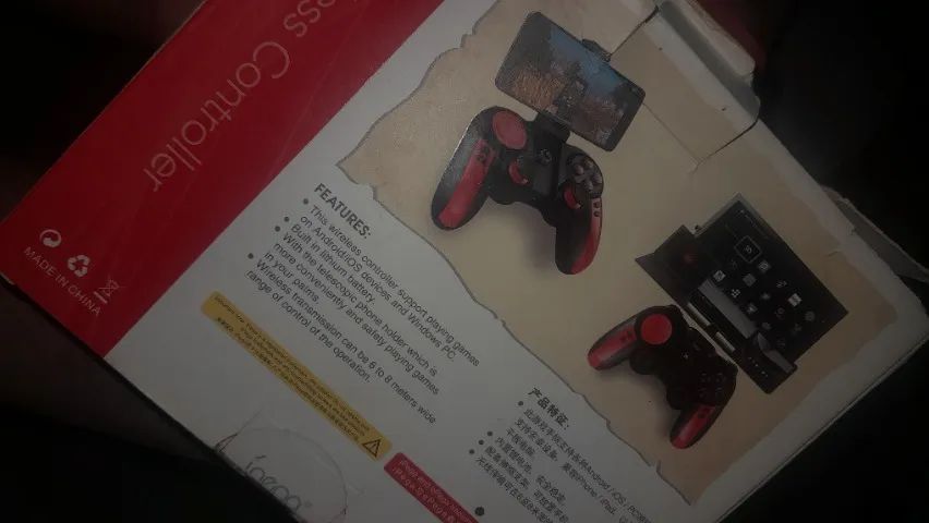 controle gamer com suporte  - Foto 2