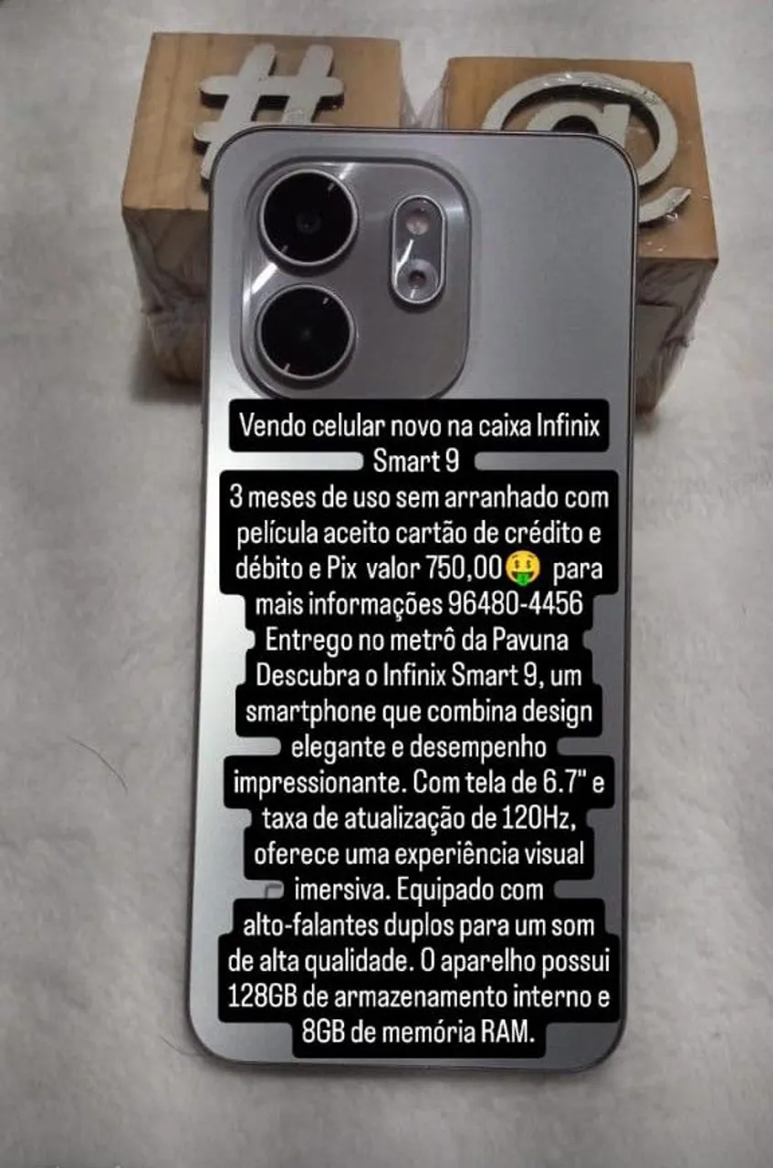 Celular Infinix Smart 9
