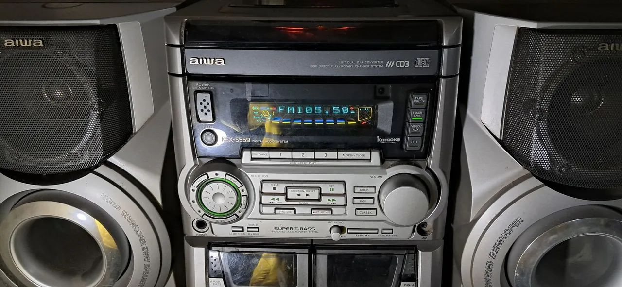 SOM AIWA NSX-S559 - Aparelhos de Som - Cajuru, Curitiba 1432156796